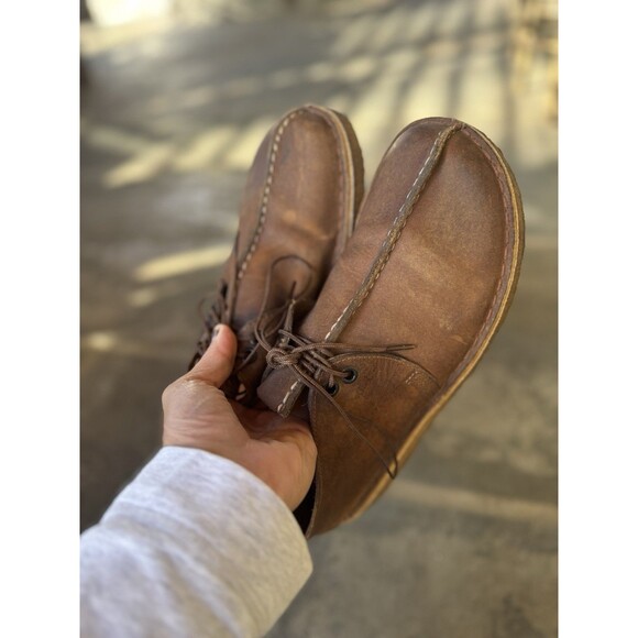 Clarks Originals Desert Trek Beeswax Leather Chukka Boots Men’s Size 9 - Iconic - Picture 9 of 12